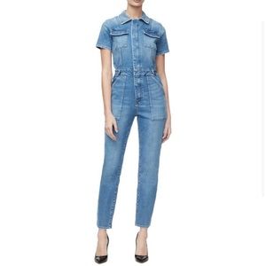 Good American Denim Jumpsuit Size 3